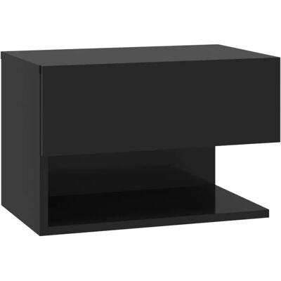 vidaXL 810955 Nachttisch - Platzsparende Wandmontierte Nachttisch Schwarz vidaXL 810955 Nachttisch - Platzsparende Wandmontierte Nachttisch Schwarz