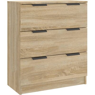 vidaXL Sonoma Eiche Sideboard - 60x30x70 cm - Wohnzimmer Stauraum vidaXL Sonoma Eiche Sideboard - 60x30x70 cm - Wohnzimmer Stauraum