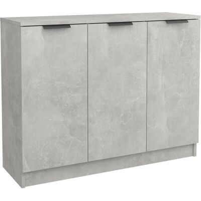 vidaXL Sideboard Beton Grau - Holzwerkstoff Aufbewahrungsschrank vidaXL Sideboard Beton Grau - Holzwerkstoff Aufbewahrungsschrank