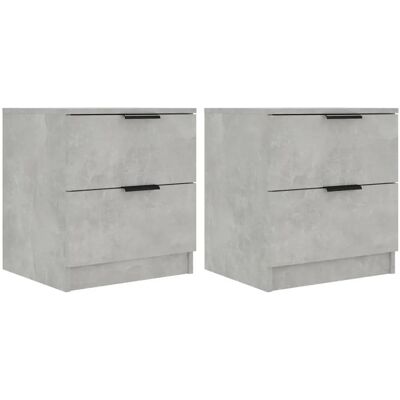 vidaXL 811223 Chevet - Design moderne et élégant avec 2 tiroirs - Publicité vidaXL 811223 Chevet - Design moderne et élégant avec 2 tiroirs - Publicité