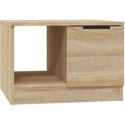 vidaXL Sonoma Eiche Couchtisch - Engineered Wood - 50x50x36 cm vidaXL Sonoma Eiche Couchtisch - Engineered Wood - 50x50x36 cm