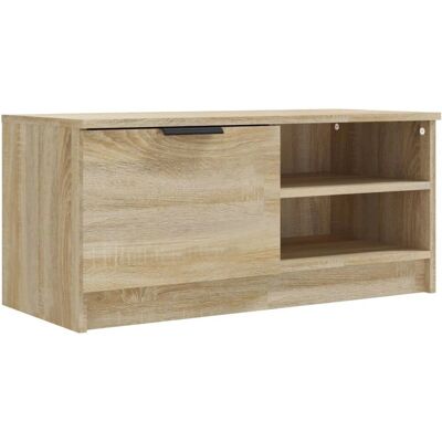 vidaXL Sonoma Eiche TV-Schrank - Modernes Stauraum-Design vidaXL Sonoma Eiche TV-Schrank - Modernes Stauraum-Design