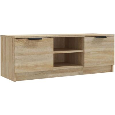 vidaXL Awo90119 Sonoma Eiche TV-Schrank - 102x35x36.5 cm - Mehrschichtholz vidaXL Awo90119 Sonoma Eiche TV-Schrank - 102x35x36.5 cm - Mehrschichtholz