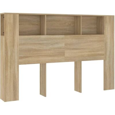 vidaXL Kopfteil Sonoma Eiche 160x18,5x104,5 cm - Kopf- und Fußteil vidaXL Kopfteil Sonoma Eiche 160x18,5x104,5 cm - Kopf- und Fußteil