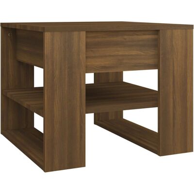 vidaXL Couchtisch Eiche Braun Holz - Kaffeetisch vidaXL Couchtisch Eiche Braun Holz - Kaffeetisch