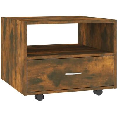 vidaXL 816937 Couchtisch - Räucher-Eiche - 55x55x40 cm vidaXL 816937 Couchtisch - Räucher-Eiche - 55x55x40 cm