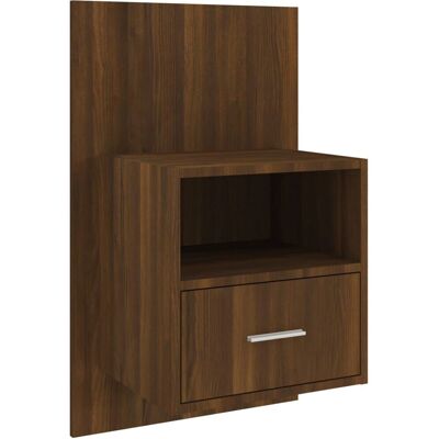 vidaXL 816968 Nachttisch - Eichen Wand-Nachttisch vidaXL 816968 Nachttisch - Eichen Wand-Nachttisch