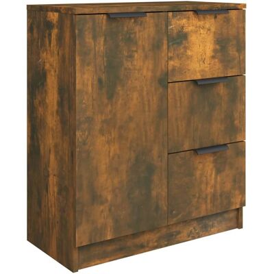 vidaXL 816988 Rauch Eiche Sideboard - Sideboard vidaXL 816988 Rauch Eiche Sideboard - Sideboard