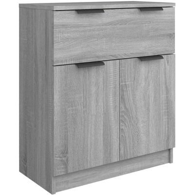 vidaXL Grijze Sonoma 60x30x70cm Dressoir - Dressoir vidaXL Grijze Sonoma 60x30x70cm Dressoir - Dressoir