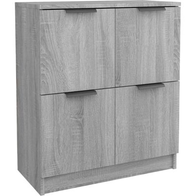 vidaXL 816995 Moderner Grauer Sonoma Sideboard - Sideboard vidaXL 816995 Moderner Grauer Sonoma Sideboard - Sideboard