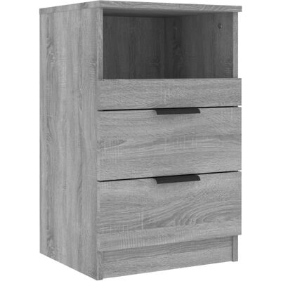 vidaXL 817041 Niche de nuit - Bois stratifié - Gris Sonoma - Publicité vidaXL 817041 Niche de nuit - Bois stratifié - Gris Sonoma - Publicité