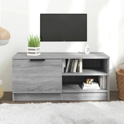 vidaXL Malli 818119 Harmaa Sonoma TV-kaappi Moderni Muotoilu vidaXL Malli 818119 Harmaa Sonoma TV-kaappi Moderni Muotoilu