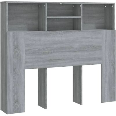 vidaXL Nachttischschrank Grau Sonoma - Nachttischschrank vidaXL Nachttischschrank Grau Sonoma - Nachttischschrank