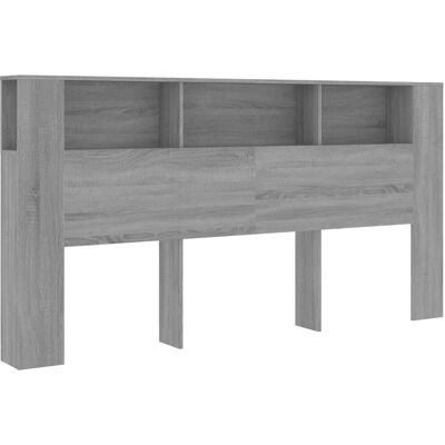 vidaXL Kopfteil Schrank Grau Sonoma - Kopfteil/ Fußteil Aufbewahrung vidaXL Kopfteil Schrank Grau Sonoma - Kopfteil/ Fußteil Aufbewahrung