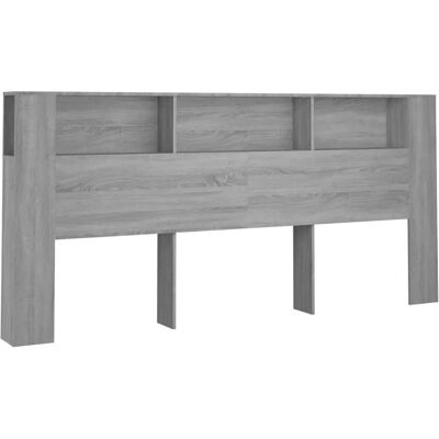 vidaXL Kopfteil Schrank Grau Sonoma - Kopfteil/Fußteil vidaXL Kopfteil Schrank Grau Sonoma - Kopfteil/Fußteil