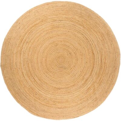 Alfombra Redonda de Yute Trenzado vidaXL 240 cm - Suelo Alfombra Redonda de Yute Trenzado vidaXL 240 cm - Suelo