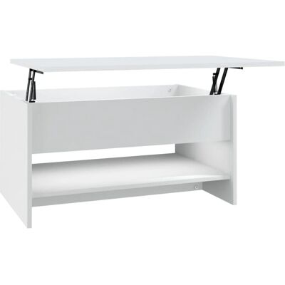 vidaXL 809656 Weiß Holzwerkstoff Couchtisch - Beistelltisch vidaXL 809656 Weiß Holzwerkstoff Couchtisch - Beistelltisch
