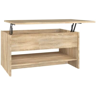 Table de café Sonoma Oak vidaXL - Bois d'ingénierie, 80x50x40 cm - Publicité Table de café Sonoma Oak vidaXL - Bois d'ingénierie, 80x50x40 cm - Publicité