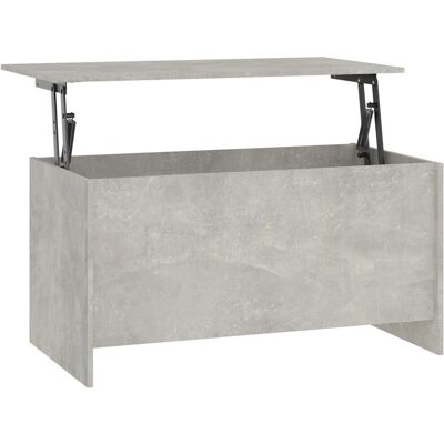 vidaXL 809669 Couchtisch Beton Grau Ingenieurholz Modernes Design vidaXL 809669 Couchtisch Beton Grau Ingenieurholz Modernes Design