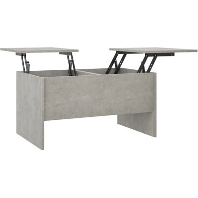 vidaXL 809732 Betonggraue Couchtisch - Beistelltisch vidaXL 809732 Betonggraue Couchtisch - Beistelltisch