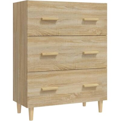 vidaXL Sonoma Eiche Sideboard - Wohnzimmer Aufbewahrungs-Schrank vidaXL Sonoma Eiche Sideboard - Wohnzimmer Aufbewahrungs-Schrank