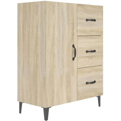Buffet Sonoma Oak de vidaXL - Meuble de rangement pour salon - Publicité Buffet Sonoma Oak de vidaXL - Meuble de rangement pour salon - Publicité