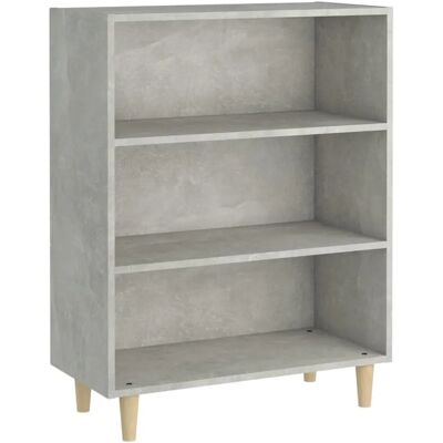 VidaXL 812244 Moderner Beton Grau Holz Sideboard - Seitenschrank VidaXL 812244 Moderner Beton Grau Holz Sideboard - Seitenschrank
