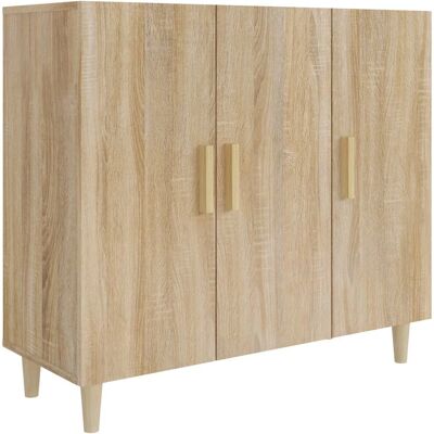 vidaXL Sonoma Eichen Sideboard - Wohnzimmer Möbel vidaXL Sonoma Eichen Sideboard - Wohnzimmer Möbel