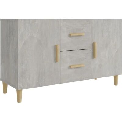 vidaXL 812514 Buffet Gris Béton - Buffet - Publicité vidaXL 812514 Buffet Gris Béton - Buffet - Publicité