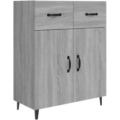 vidaXL 817361 Buffet Grey Sonoma - Buffet - Publicité vidaXL 817361 Buffet Grey Sonoma - Buffet - Publicité