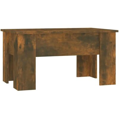 vidaXL Couchtisch Räuchereiche 79x49x41 cm - Beistelltisch vidaXL Couchtisch Räuchereiche 79x49x41 cm - Beistelltisch