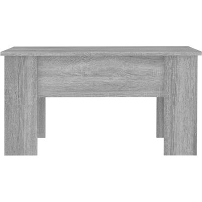 vidaXL Couchtisch Grau Sonoma Hebefläche Mehrschicht Holz 79x49x41cm vidaXL Couchtisch Grau Sonoma Hebefläche Mehrschicht Holz 79x49x41cm