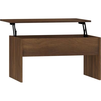 vidaXL Couchtisch Eiche Braun - Beistelltisch vidaXL Couchtisch Eiche Braun - Beistelltisch