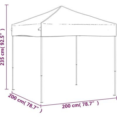 Carpa Plegable de Fiesta VidaXL Jardín Camping Pabellón - Carpa de Fiesta Carpa Plegable de Fiesta VidaXL Jardín Camping Pabellón - Carpa de Fiesta