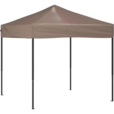 vidaXL Tienda de fiesta plegable taupe 2x2 m - Tienda vidaXL Tienda de fiesta plegable taupe 2x2 m - Tienda