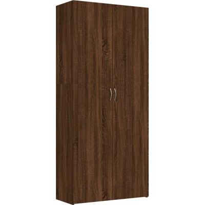 vidaXL Ruskea tammi kenkäteline Insinööri-wood - Kenkäkaappi vidaXL Ruskea tammi kenkäteline Insinööri-wood - Kenkäkaappi