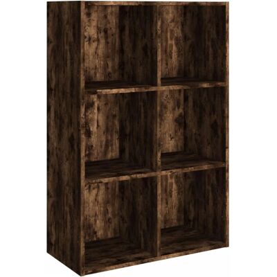 vidaXL Bücherschrank - Klassisch 6 Fächer - 66x30x98 cm vidaXL Bücherschrank - Klassisch 6 Fächer - 66x30x98 cm