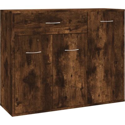 vidaXL 815366 Rauch Eichen Sideboard - Sideboard vidaXL 815366 Rauch Eichen Sideboard - Sideboard