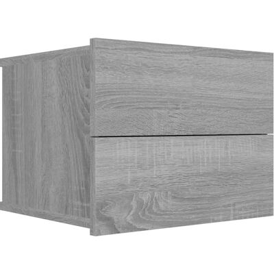 vidaXL 815413 Nachttisch Grey Sonoma - Nachttisch vidaXL 815413 Nachttisch Grey Sonoma - Nachttisch