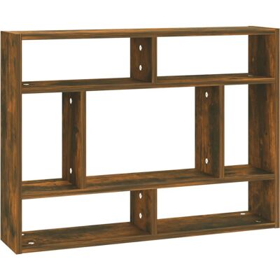 vidaXL Wandregal Räuchereiche 75x16x55 cm - Regal vidaXL Wandregal Räuchereiche 75x16x55 cm - Regal