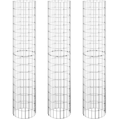 vidaXL Lit de Gabion Circulaire - Jardin vidaXL Lit de Gabion Circulaire - Jardin