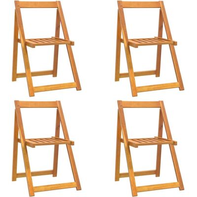 vidaXL Outdoor Stuhl Akazienholz - Garten Klappstuhl vidaXL Outdoor Stuhl Akazienholz - Garten Klappstuhl