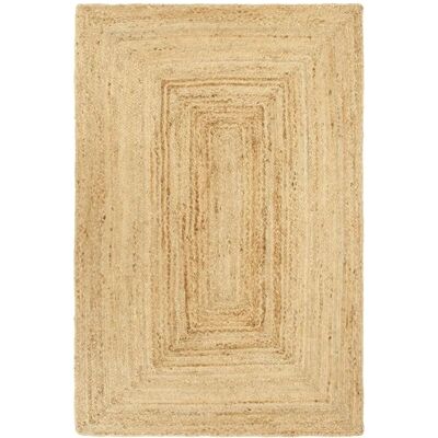 vidaXL Handgeknüpfter Juteteppich 200x300 cm - Rustik Innenbereich vidaXL Handgeknüpfter Juteteppich 200x300 cm - Rustik Innenbereich
