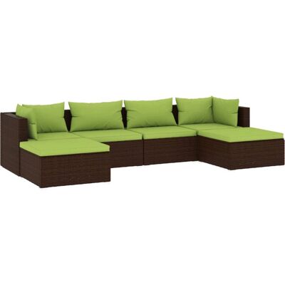 VidaXL 3101836 zestaw mebli ogrodowych - Modułowy, Wodoodporny, Łatwy do montażu VidaXL 3101836 zestaw mebli ogrodowych - Modułowy, Wodoodporny, Łatwy do montażu