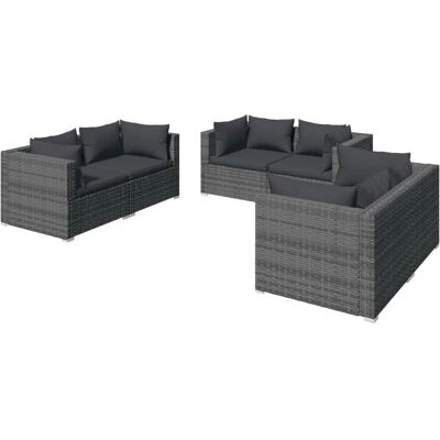 VidaXL Gartenmöbel-Set - Modern, Langlebig, Modulbar VidaXL Gartenmöbel-Set - Modern, Langlebig, Modulbar