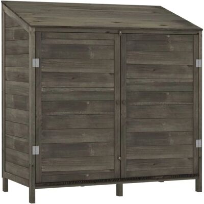 vidaXL Massiivinen täysmännystä puinen puutarhamaja - Ulkoilmasäilytys - 102x52x112 cm vidaXL Massiivinen täysmännystä puinen puutarhamaja - Ulkoilmasäilytys - 102x52x112 cm