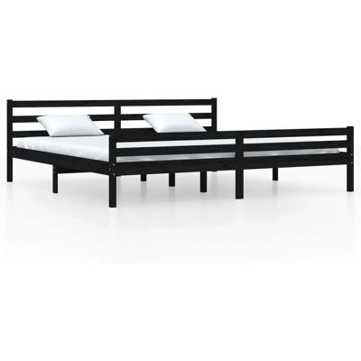 vidaXL 814843 Rammemadrasramme i massivt træ - 200x200 cm vidaXL 814843 Rammemadrasramme i massivt træ - 200x200 cm