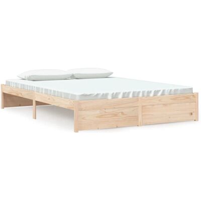 vidaXL Massivholz Bettgestell - Stabil 160x200cm - Bettrahmen vidaXL Massivholz Bettgestell - Stabil 160x200cm - Bettrahmen