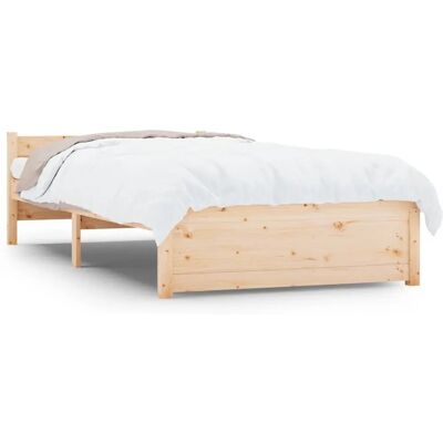 vidaXL Sengestel - Lille Enkelt - 75x190 cm - Træ vidaXL Sengestel - Lille Enkelt - 75x190 cm - Træ