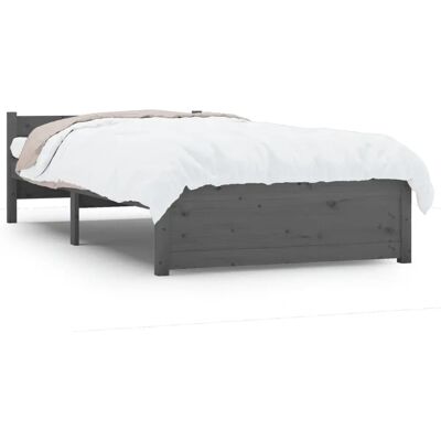 vidaXL 815006 bed frame - Massief dennenhout - Klein enkelbed vidaXL 815006 bed frame - Massief dennenhout - Klein enkelbed